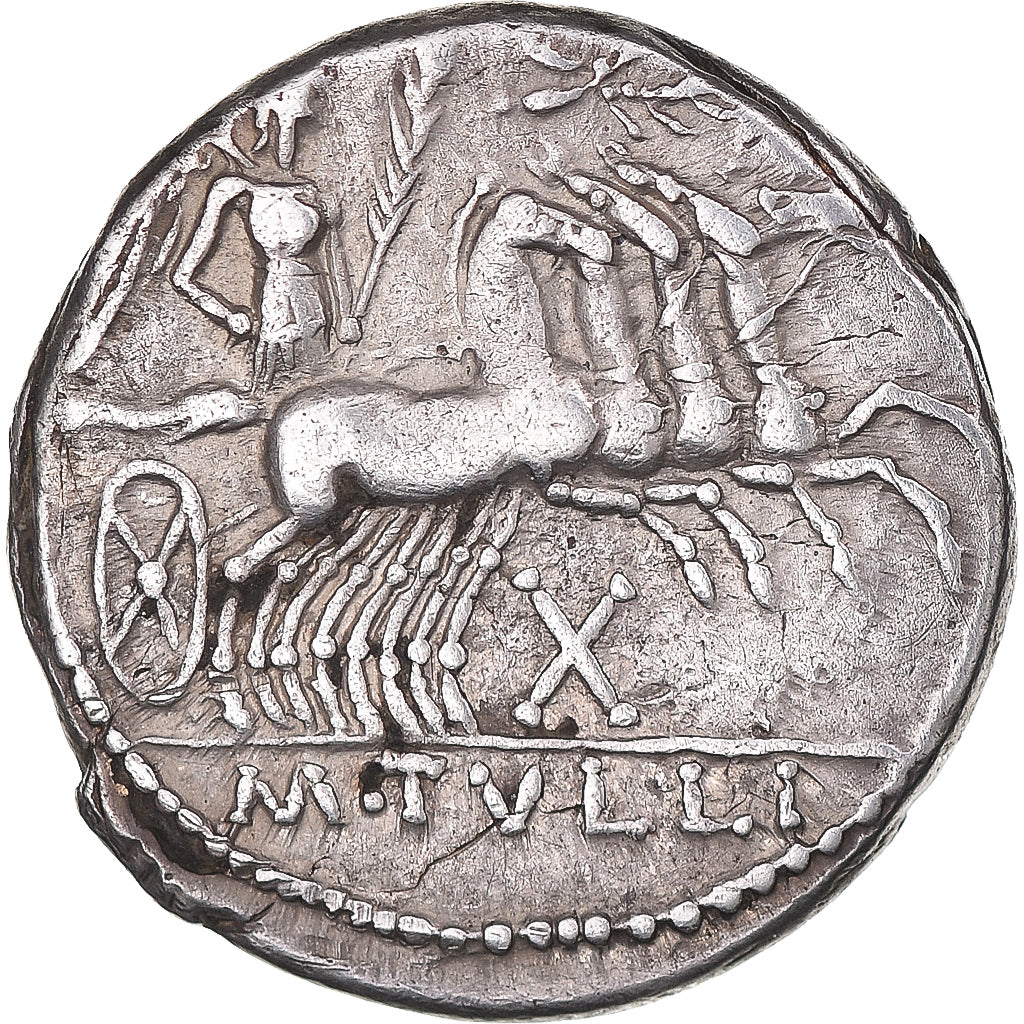 Coniare,
M. Tullio,
Denario