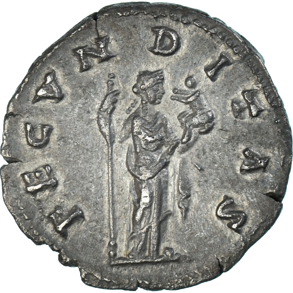 Coniare,
Faustina II,
Denario