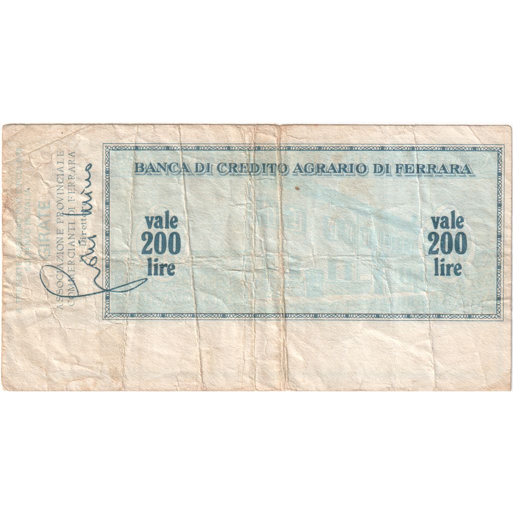 Italia,
200 lire,
23-02-1976