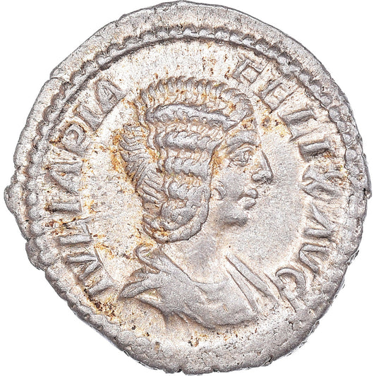 Coniare, 
  
  Giulia Domna, 
  
  Denario