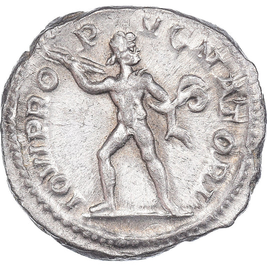 Coniare, 
  
  Severo Alessandro, 
  
  Denario