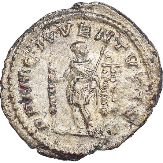 Coniare, 
  
  Diadumeniano, 
  
  Denario