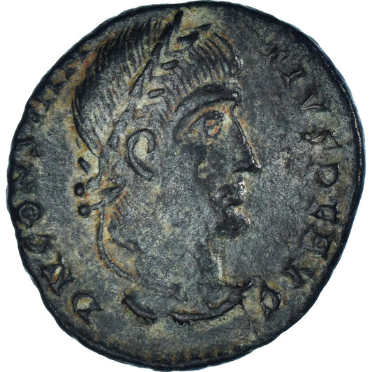 Coniare, 
  
  Costanzo II, 
  
  Bronzo Æ