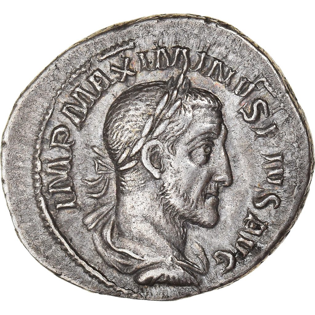 Coniare, 
  
  Massimino I Trace, 
  
  Denario