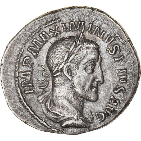 Coniare, 
  
  Massimino I Trace, 
  
  Denario