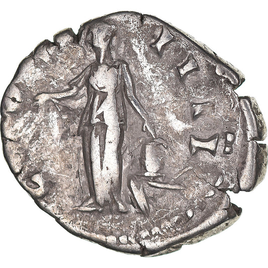 Coniare, 
  
  Antonino Pio, 
  
  Denario