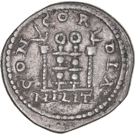 Coniare, 
  
  Eliogabalo, 
  
  Denario