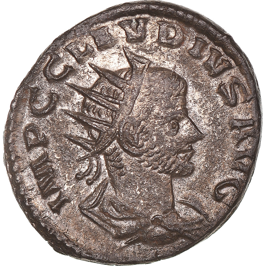 Coniare, 
  
  Claudio II (Gotico), 
  
  Antoniniano