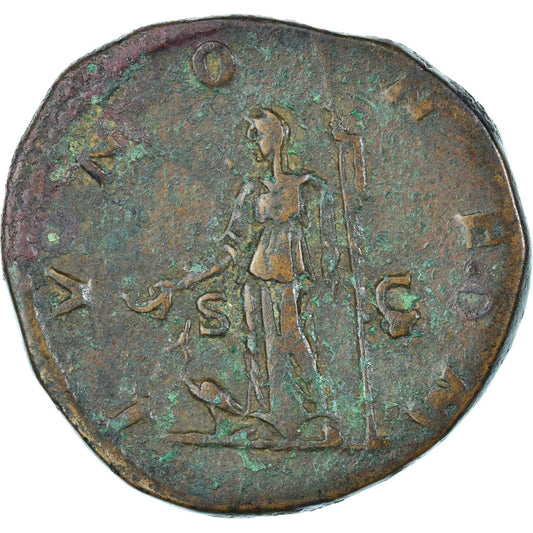 Giulia Domna, 
  
  Sesterzio, 
  
  211-217