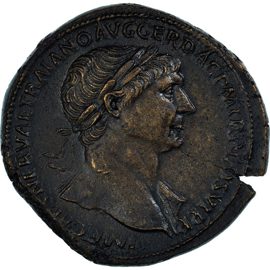 Traiano, 
  
  Sesterzio, 
  
  112-114