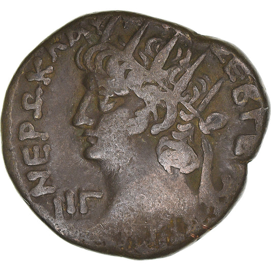 Moneta,

Egitto,

Nero