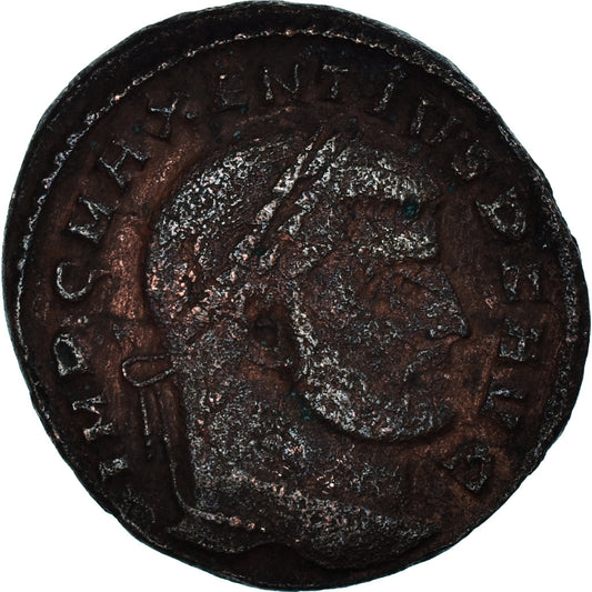 Coniare, 
  
  Massenzio, 
  
  Nummus