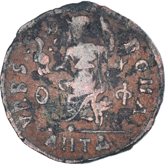 Coniare, 
  
  Valentiniano II, 
  
  Follis
