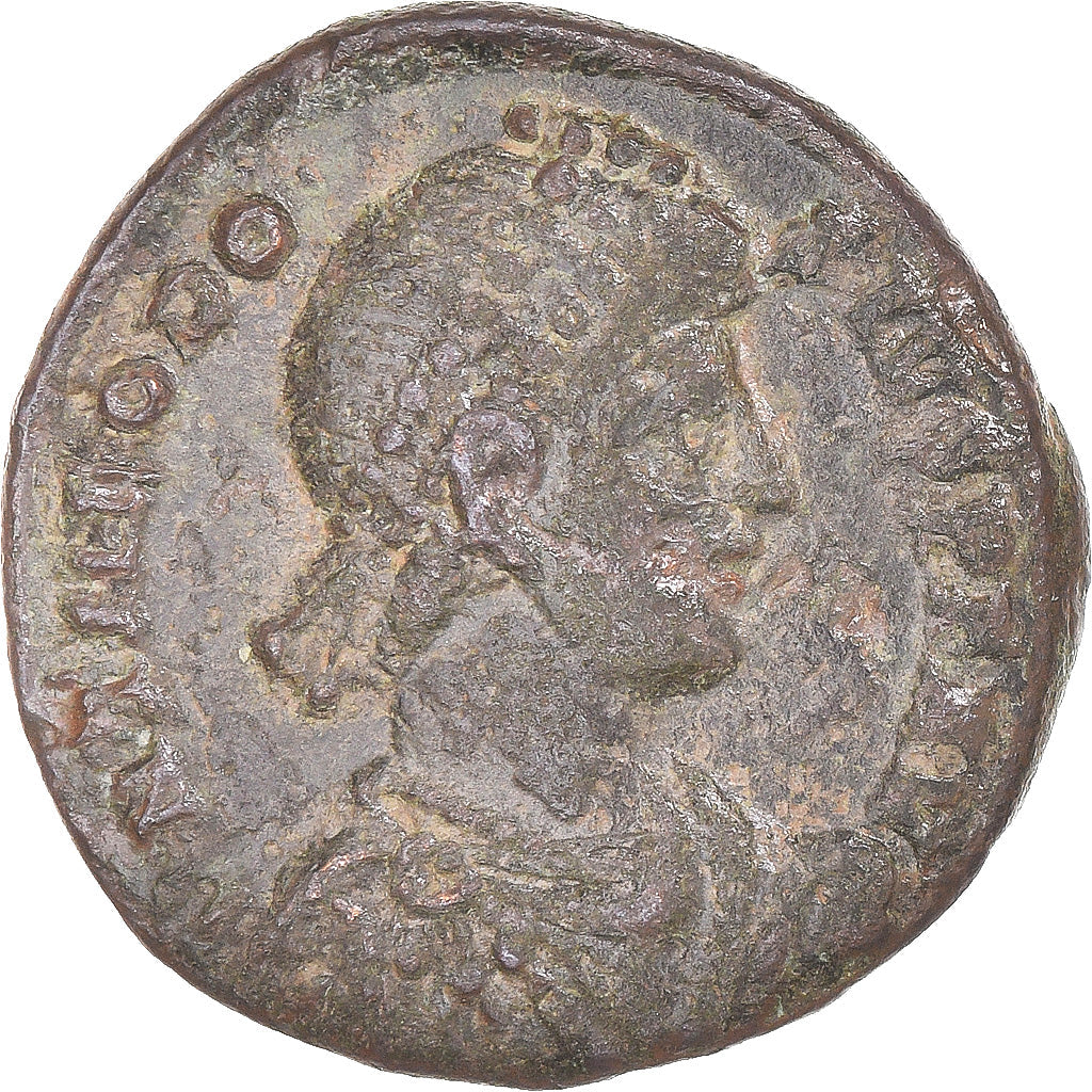 Coniare, 
  
  Teodosio I, 
  
  Follis