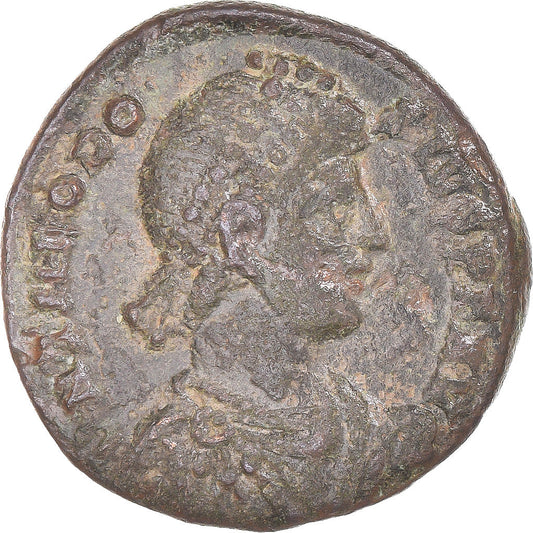 Coniare, 
  
  Teodosio I, 
  
  Follis