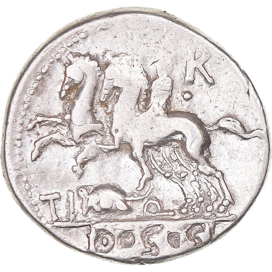 Coniare, 
  
  Quinzia, 
  
  Denario