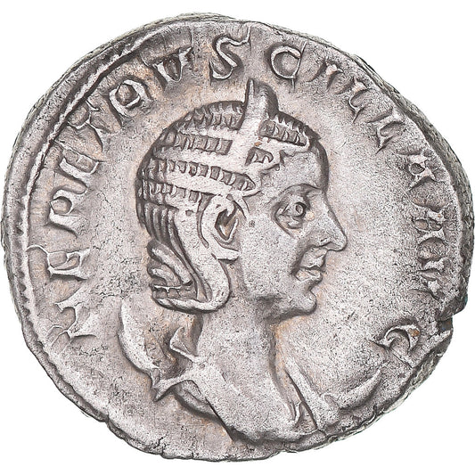 Coniare, 
  
  Herennia Etruscilla, 
  
  Antoniniano