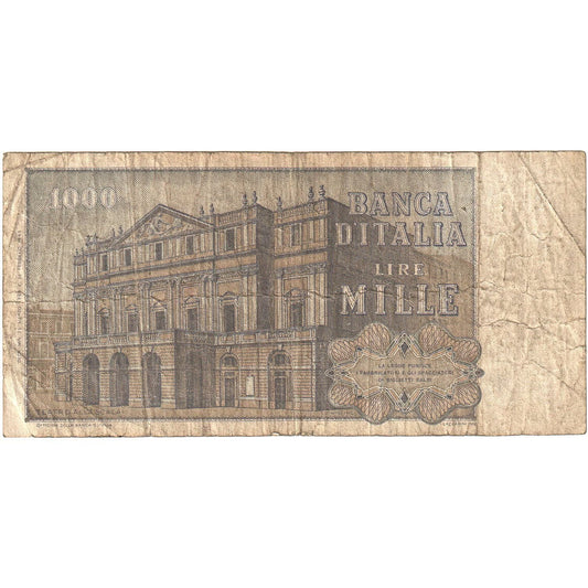 Italia,

1000 lire,

KM:101g